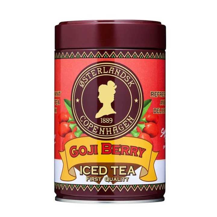 Østerlandsk Thehus Iced Tea Goji Berry Sukkerfri 500g Østerlandsk Thehus Iced Tea Goji Berry Sukkerfri 500g
