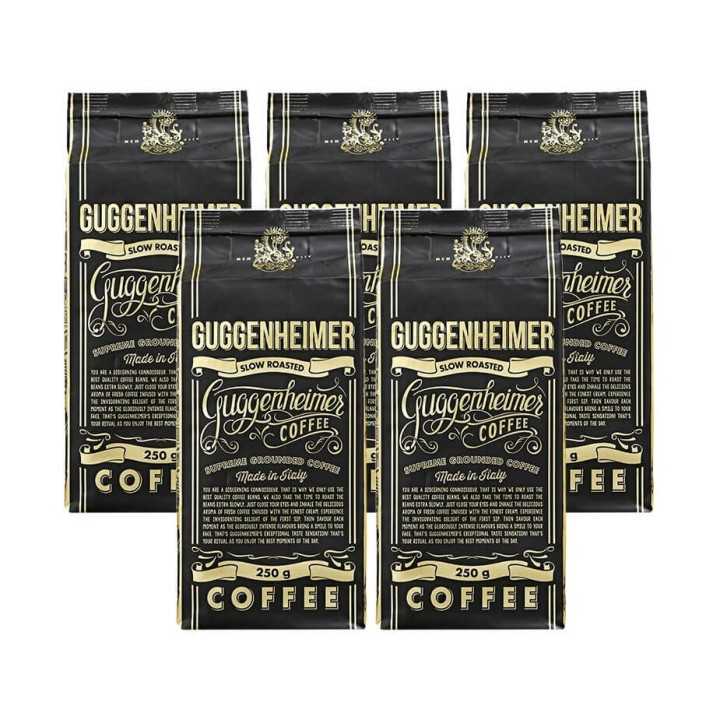 Guggenheimer Coffee Supreme 5x250g - Formalet Guggenheimer Coffee Supreme 5x250g - Formalet