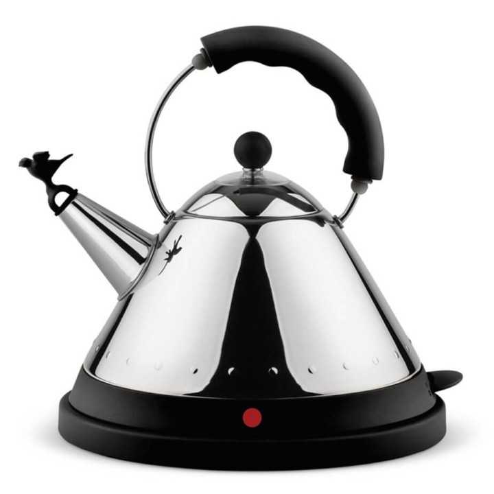 Alessi MG32 Elkedel Sort 1,5 L Alessi MG32 Elkedel Sort 1,5 L