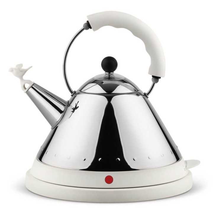 Alessi MG32 Elkedel Hvid 1,5 L Alessi MG32 Elkedel Hvid 1,5 L