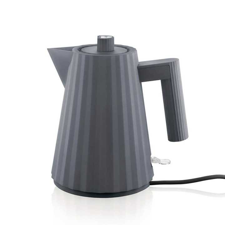Alessi Plissé Elkedel 1L Grå Alessi Plissé Elkedel 1L Grå