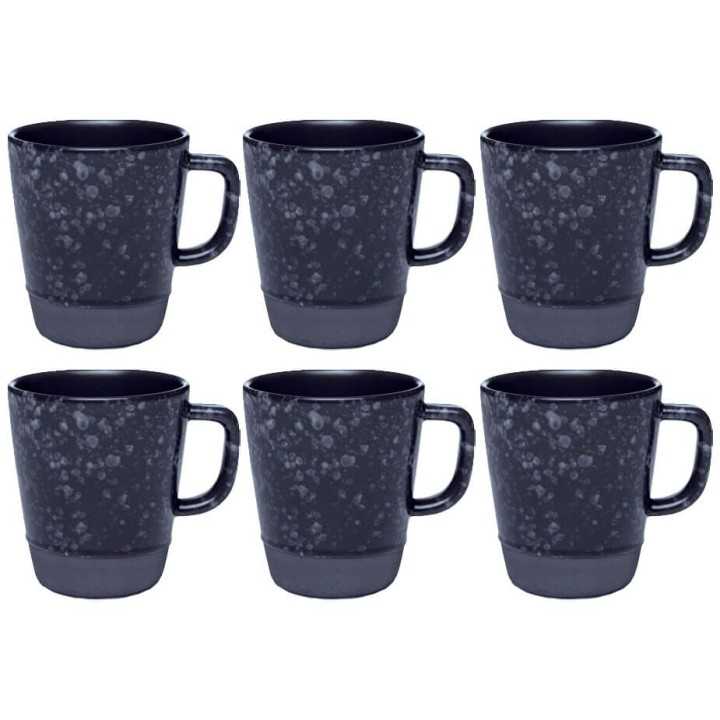 Aida RAW Krus m. Hank 0,30L 6 stk. Nordic Black