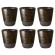 Aida RAW Termokrus 25 cl 6 Stk Nordic Brown