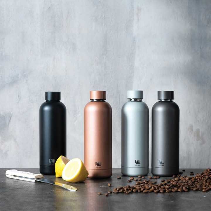 Aida RAW Termoflaske 0,5L Metallic Silver