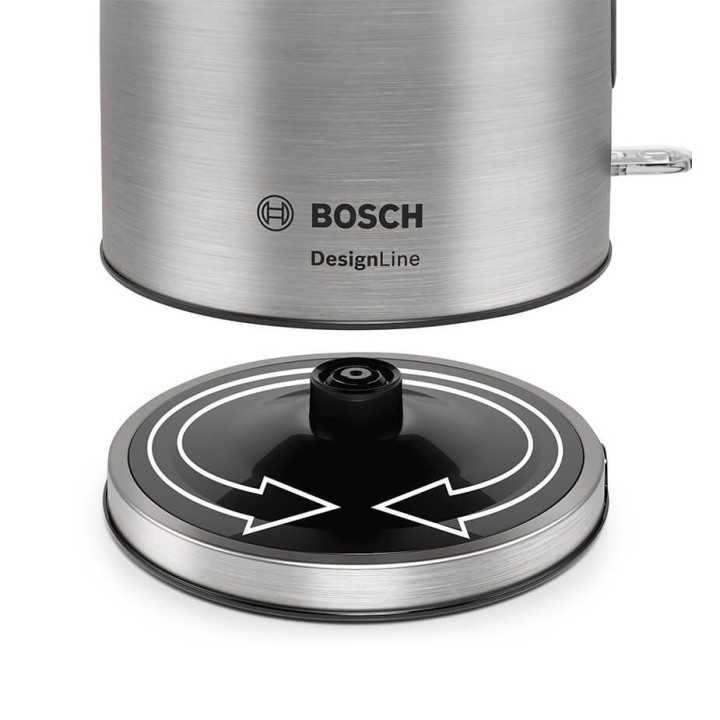 Bosch Elkedel TWK5P480 DesignLine 1.7 l Stål Bosch Elkedel TWK5P480 DesignLine 1.7 l Stål