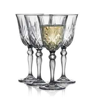 Lyngby Melodia Hvidvinsglas 4 stk Lyngby Melodia Hvidvinsglas 4 stk