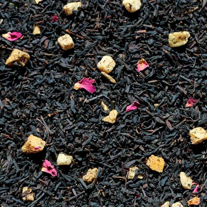 Rose Congou Te Med Fersken 1kg