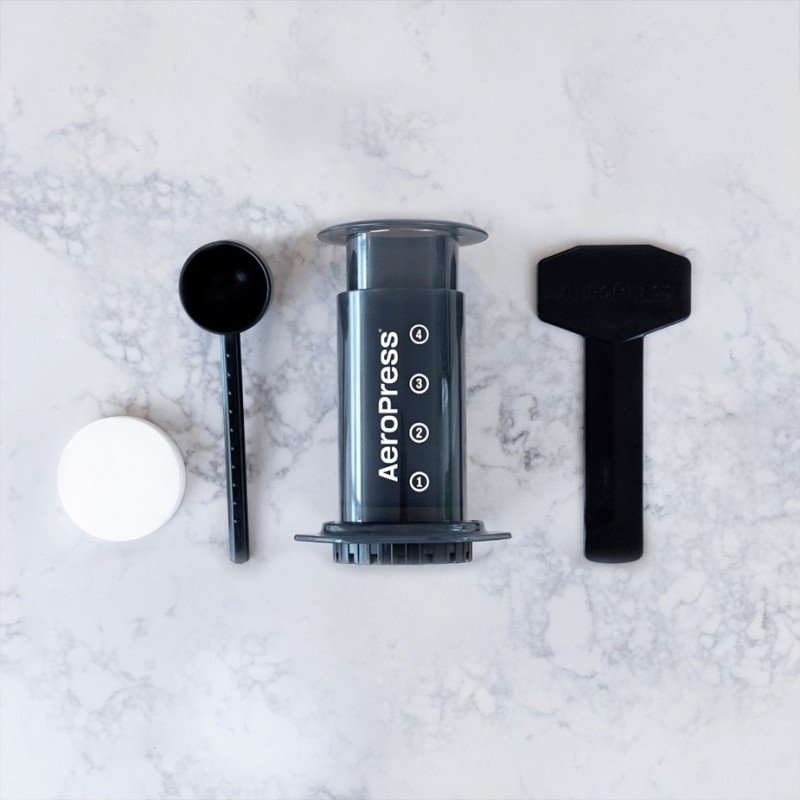 AeroPress Coffeemaker - Køb Aeropress kaffebryggeren her