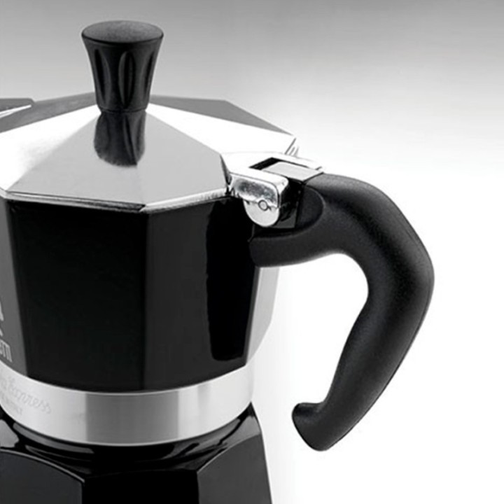 Bialetti Moka Express 3 Kop. Espressokande Sort