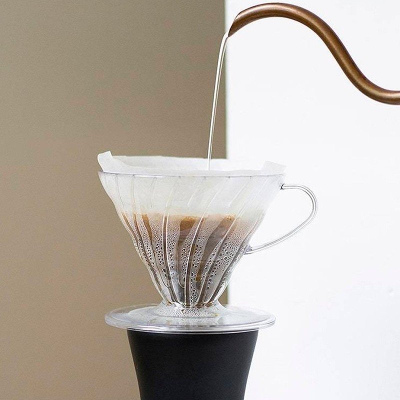 Hario Cup Dripper V60 Klar Plast 1 Kop.