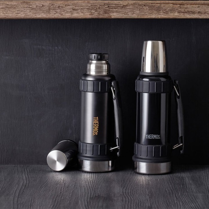 Thermos Work Termoflaske 1,2 L Sort