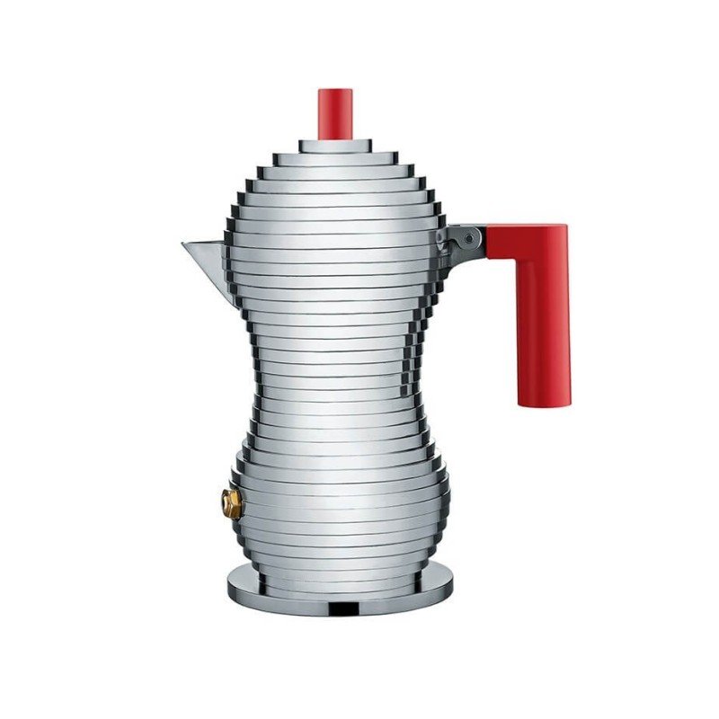 Alessi Pulcina 1 Kop. Espressokande Rød