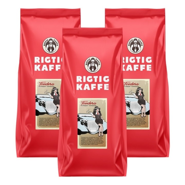Rigtig Kaffe Teodora 3 kg