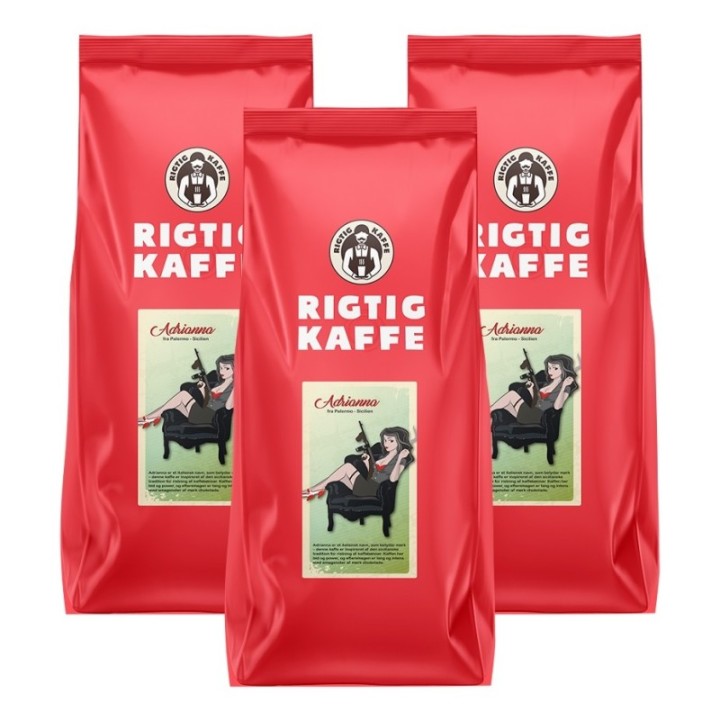 Rigtig Kaffe Adrianna 3 kg