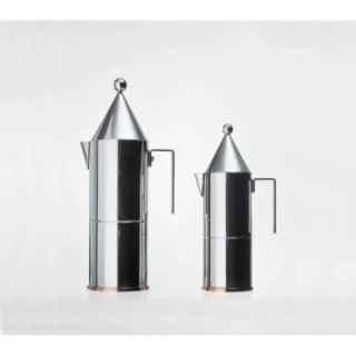 Alessi La Conica 6 Kop. Espressokande Stål