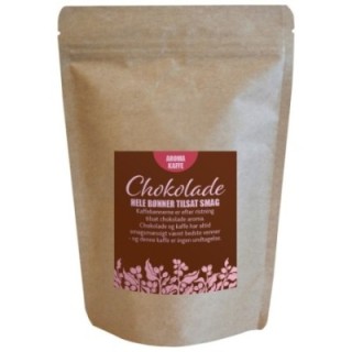 Chokolade Smagskaffe 225g Hele kaffebønner