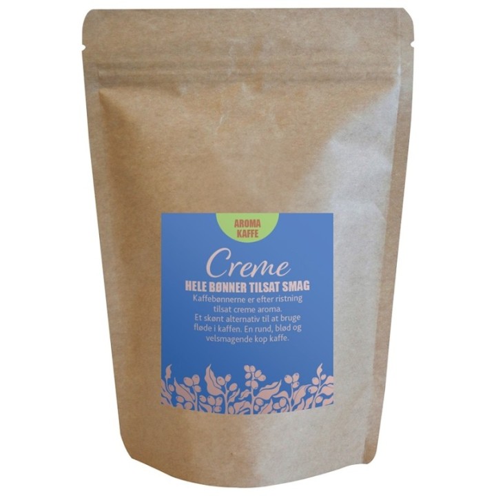 Creme Smagskaffe 225g Hele kaffebønner