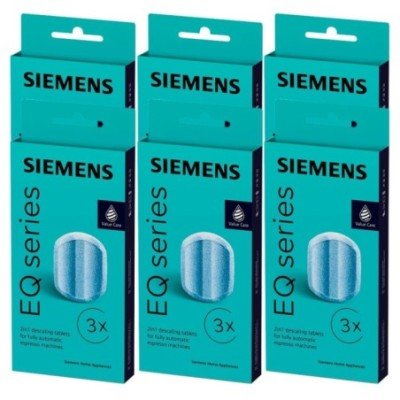 Siemens Afkalkningspiller TZ80002 6 x 3 stk