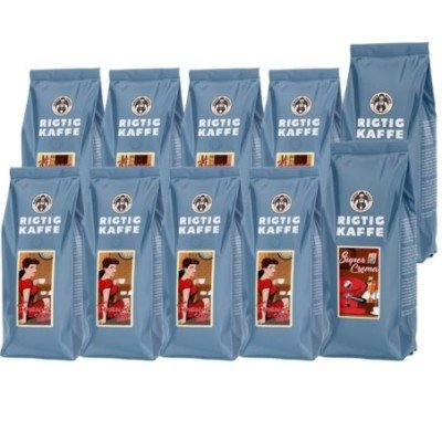 Rigtig Kaffe Mixpakke 6kg Hele kaffebønner
