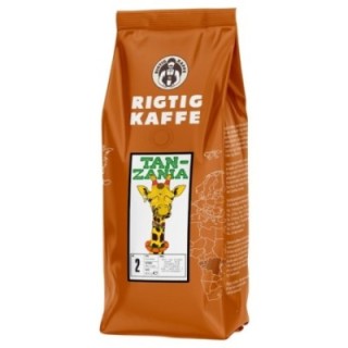 Rigtig Kaffe Tanzania No. 2 - 400g Hele Kaffebønner
