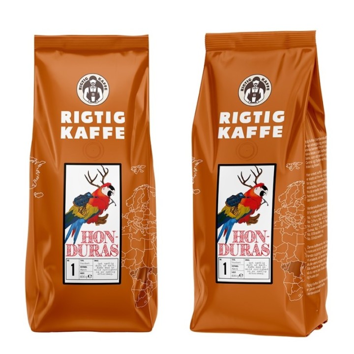 Rigtig Kaffe Honduras No. 1 - 7x400g Hele kaffebønner