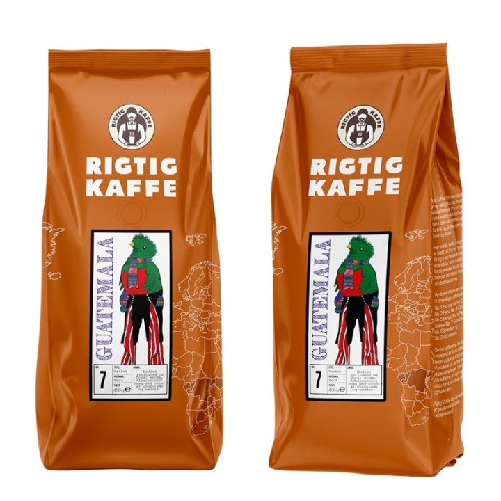 Rigtig Kaffe Guatemala No. 7 - 15x400g Hele kaffebønner