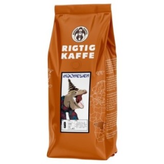Rigtig Kaffe Indonesien No. 9 - 7x400g Hele kaffebønner