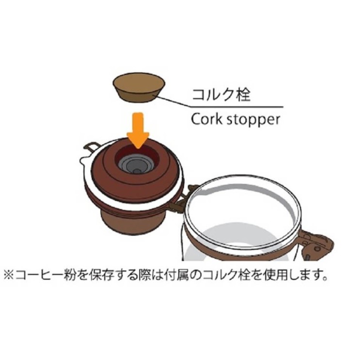 Hario Canister Manuel Kaffemølle CMHN-4