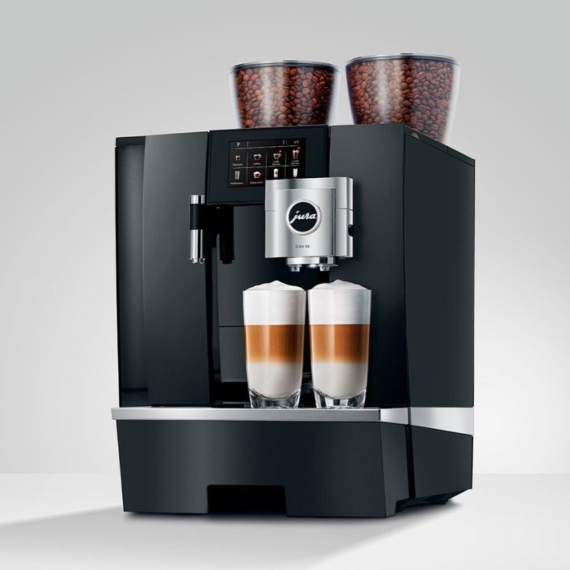 Jura Giga X8 (EA) Alu Black Espressomaskine Inkl. Startpakke