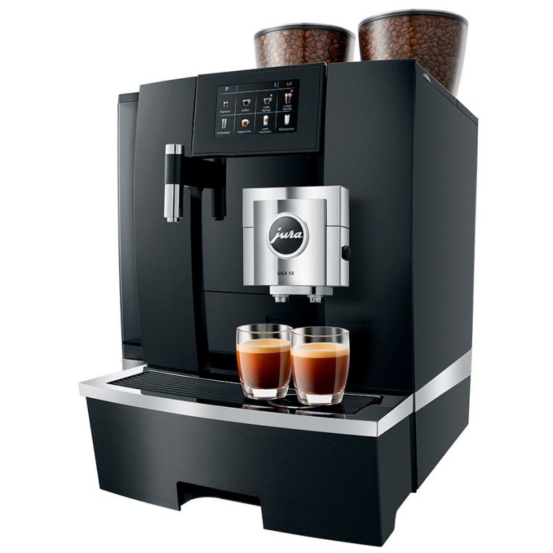 Jura Giga X8 (EA) Alu Black Espressomaskine Inkl. Startpakke