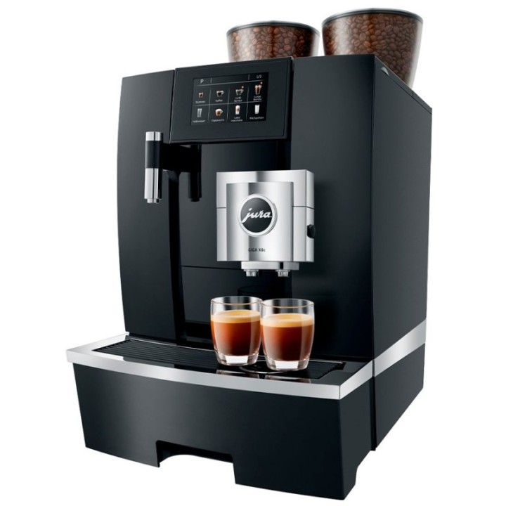 Jura Giga X8c (EB) Alu Black Espressomaskine Inkl. Startpakke