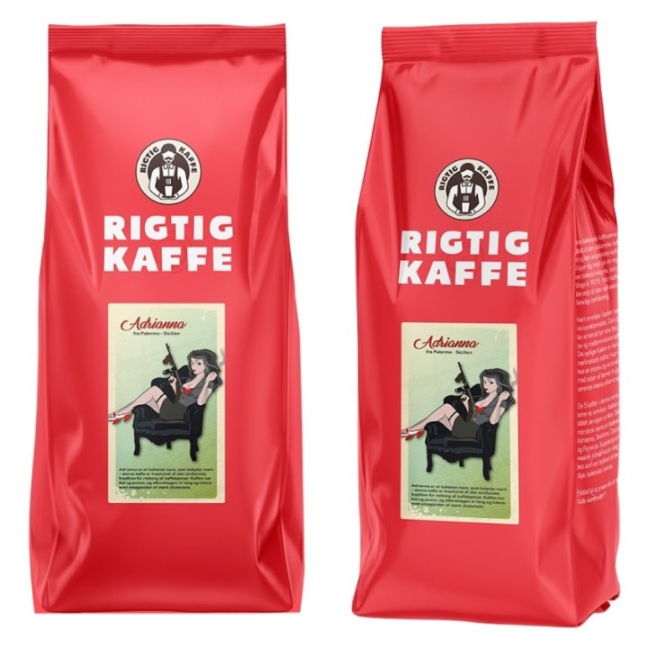 Rigtig Kaffe Adrianna v/24kg Hele kaffebønner