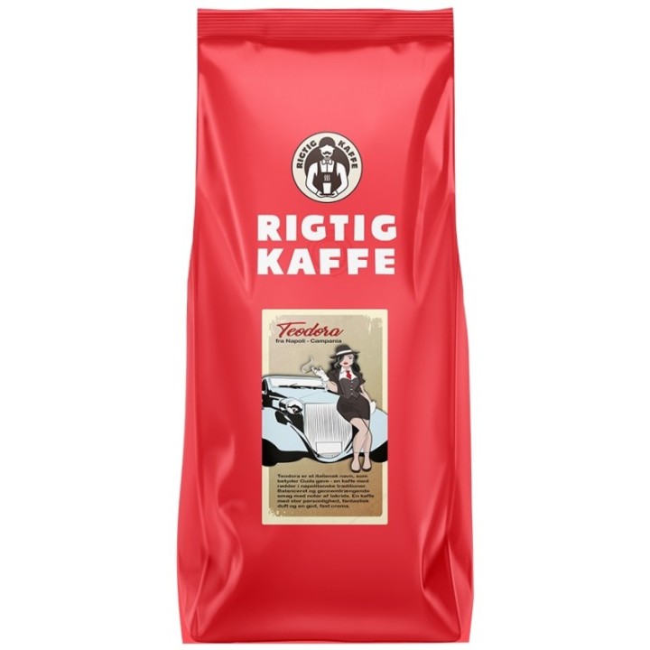Rigtig Kaffe Teodora v/24kg Hele kaffebønner