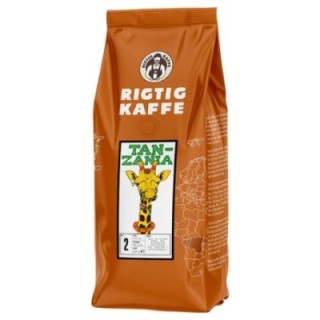 Rigtig Kaffe Tanzania No. 2 v/24kg Hele kaffebønner