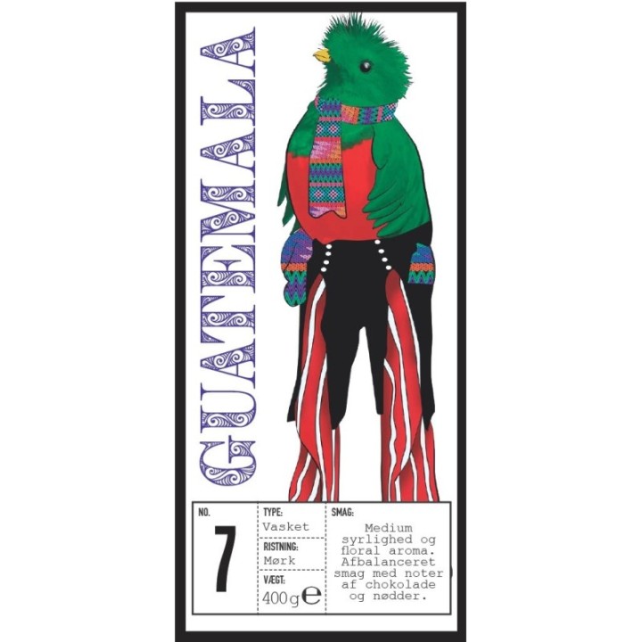 Rigtig Kaffe Guatemala No. 7 v/24kg Hele kaffebønner