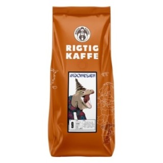 Rigtig Kaffe Indonesien No. 9 v/24kg Hele kaffebønner