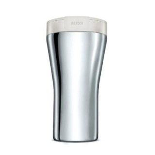Alessi Caffa Rejsekrus 0,4 L Hvid