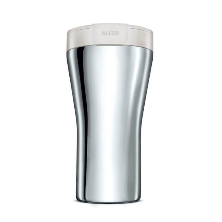 Alessi Caffa Rejsekrus 0,4 L Hvid