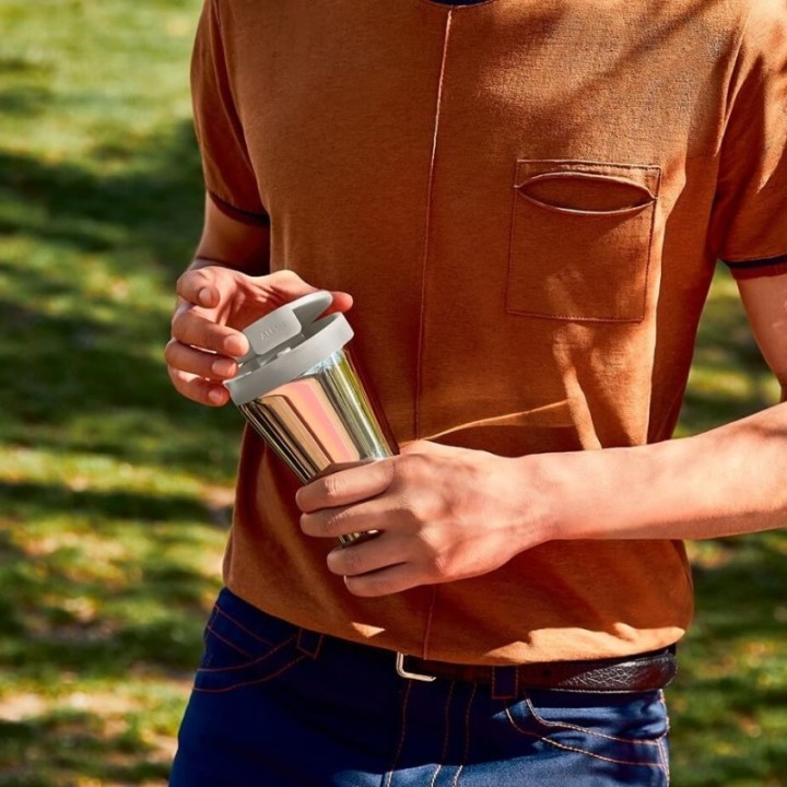 Alessi Caffa Rejsekrus 0,4 L Hvid