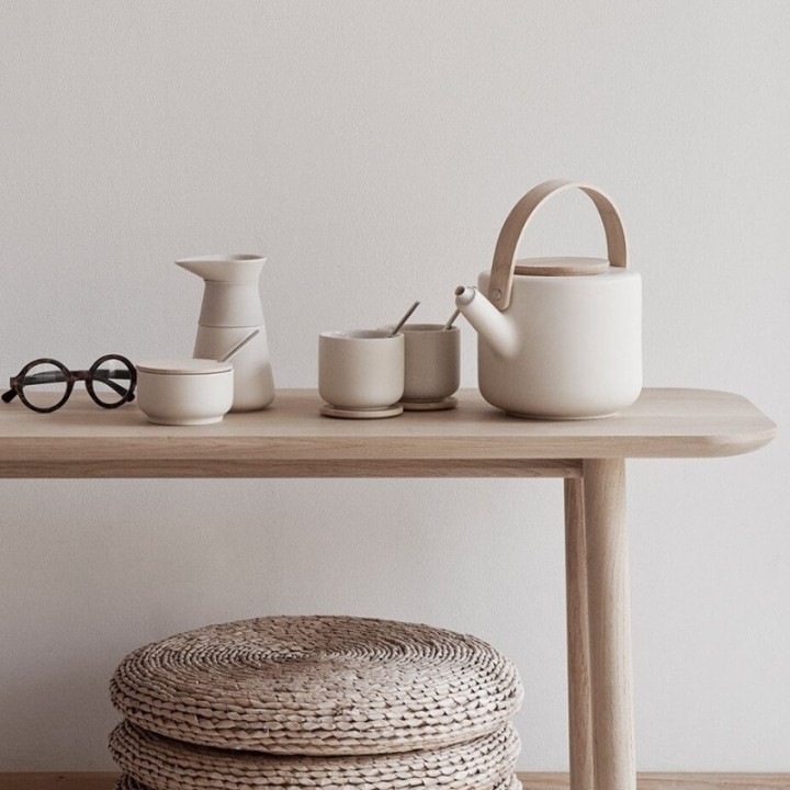 Stelton Theo Krus Inkl. Coaster 1 Stk Sand