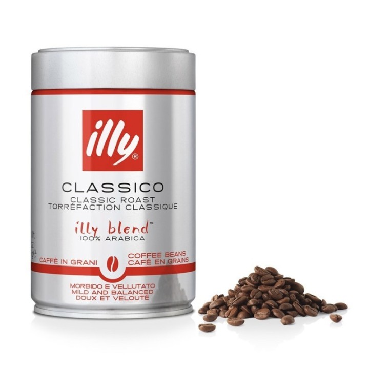 Illy Espresso Classico 250g Hele Kaffebønner