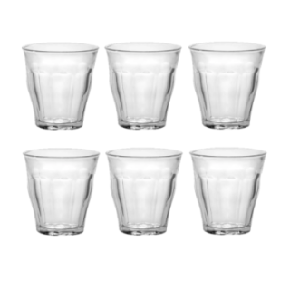 Duralex Picardie Caféglas 9 cl 6 Stk