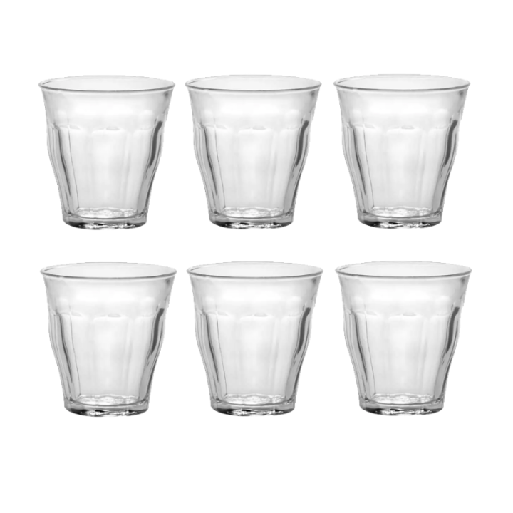 Duralex Picardie Caféglas 9 cl 6 Stk