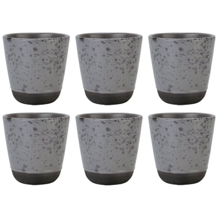 Aida RAW Krus 30 cl 6 Stk Nordic Grey