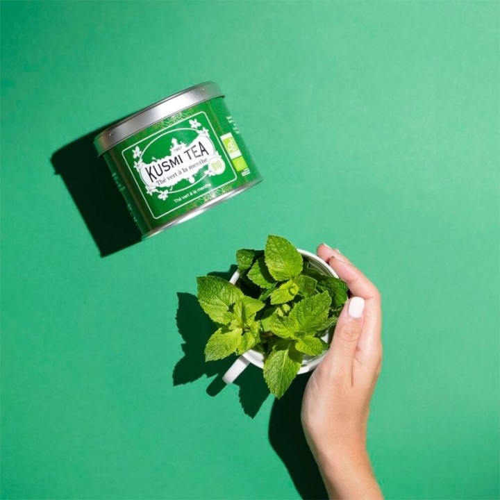 Kusmi Grøn Te Spearmint Økologisk 100g