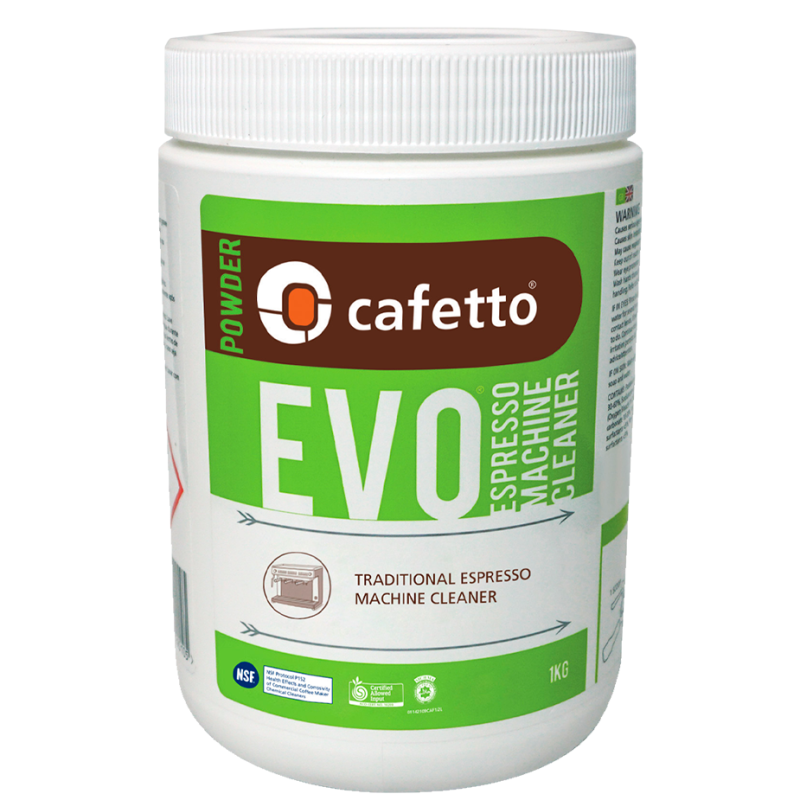 Cafetto Evo Espresso Clean Backflushpulver Green Organisk 1kg