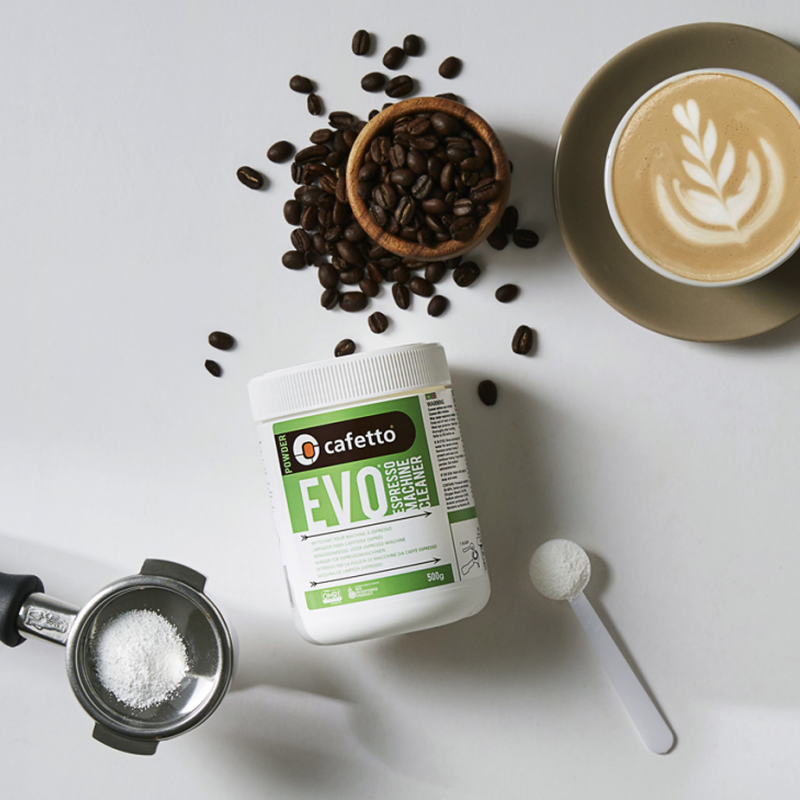 Cafetto Evo Espresso Clean Backflushpulver Green Organisk 1kg