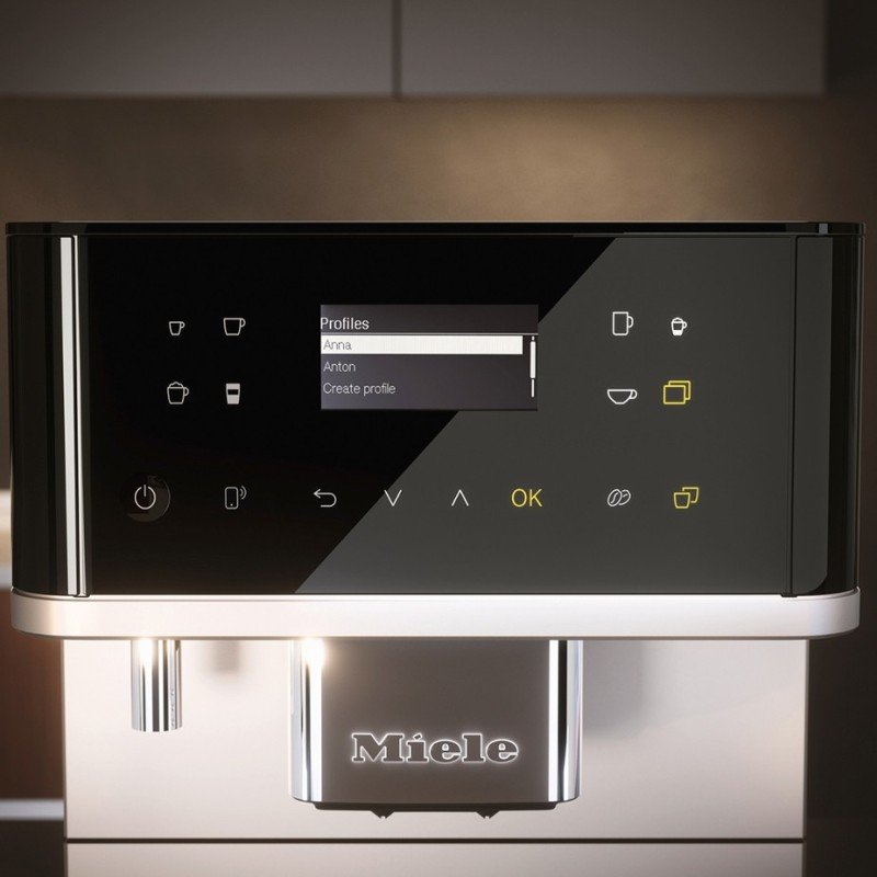 Miele CM 6360 MilkPerfection Obsidiansort CleanSteelMetallic