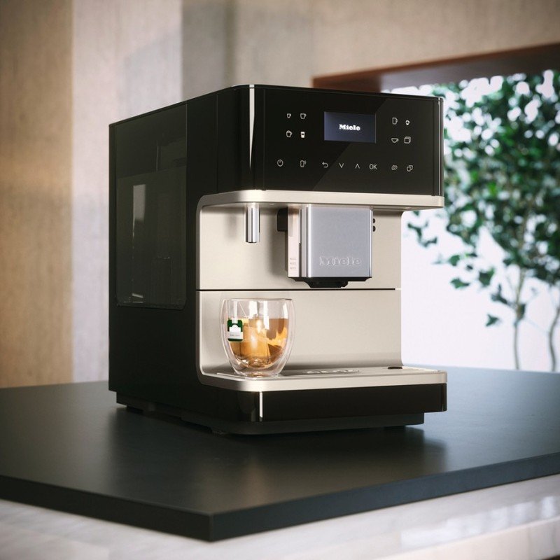 Miele CM 6360 MilkPerfection Obsidiansort CleanSteelMetallic