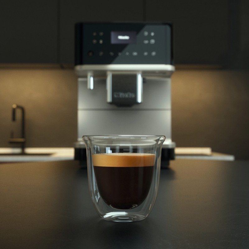 Miele CM 6360 MilkPerfection Obsidiansort CleanSteelMetallic